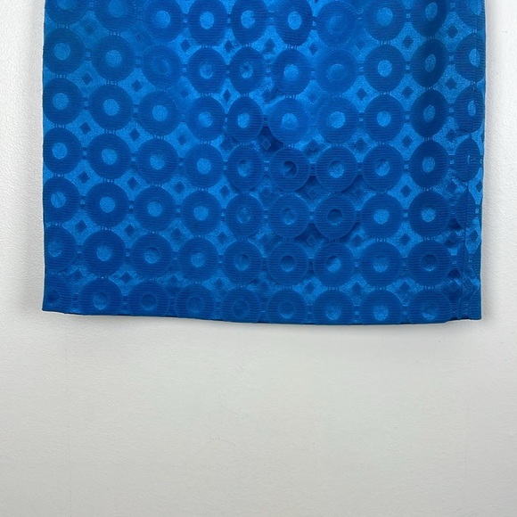 Maeve Womens 2 Pencil Skirt Zip Button Back Closure Circle Design Lined Skirt - Picture 2 of 10